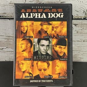 Alpha Dog (Widescreen DVD 2006) Bruce Willis Sharon Stone Inspired By True Event
